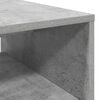 vidaXL Mesa de Caf&eacute; Gris Concreto 60 x 50 x 40 cm Madera de ingenier&iacute;a
