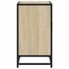 vidaXL Armario de lavabo de ba&ntilde;o madera roble Sonoma 65x33x60 cm