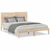 vidaXL Cama extralarga sin colchón madera maciza 160x210 cm