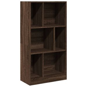 vidaXL Estanter&iacute;a madera de ingenier&iacute;a marr&oacute;n roble 57x28,5x107,5 cm