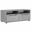 vidaXL Mueble TV VISNES gris hormig&oacute;n 100x40x38 cm madera ingenier&iacute;a