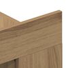 vidaXL Gabinete de TV Roble artisan 152 x 22 x 113 cm