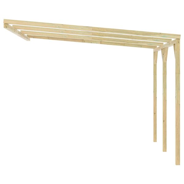 vidaXL P&eacute;rgola cobertizo de madera 3x3x2,1 m