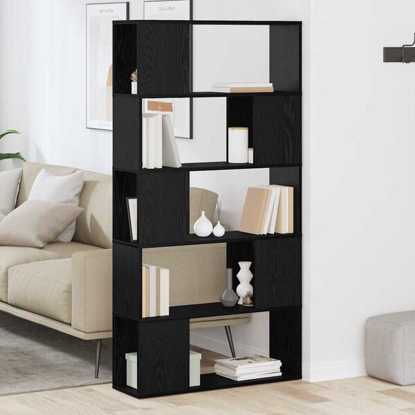 vidaXL Conjunto de mueble de TV Negro 80 x 24 x 156 cm