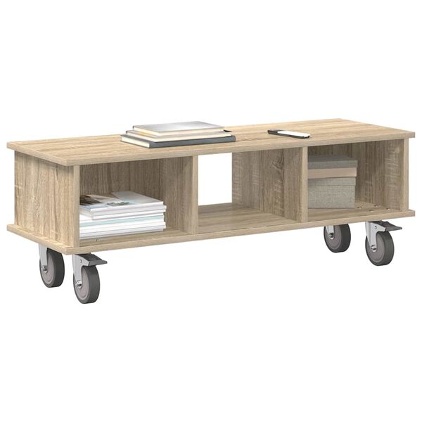 vidaXL Soporte de TV Roble Sonoma 100 x 35 x 35 cm