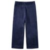 Pantalón infantil terciopelo azul oscuro 128