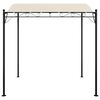 vidaXL Toldo acero y tela color crema 2x2,3 m 180 g/m&sup2;