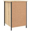 vidaXL Mesitas noche 2 uds madera contrachapada color roble 40x42x60cm