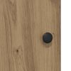 vidaXL Alacena Roble artesanal 62 x 36 x 121,5 cm Madera contrachapada