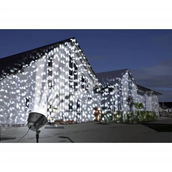 Ambiance Proyector LED navide&ntilde;o nevada