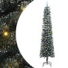 vidaXL &Aacute;rbol de Navidad artificial Verde 240 cm PVC, Pl&aacute;stico y Acero