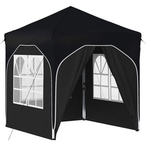 vidaXL Carpa Plegable para Fiestas 192 x 192 x 245 cm Antracita