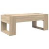 vidaXL Mesa de Caf&eacute; Roble Sonoma 110 x 50 x 41 cm Madera de ingenier&iacute;a