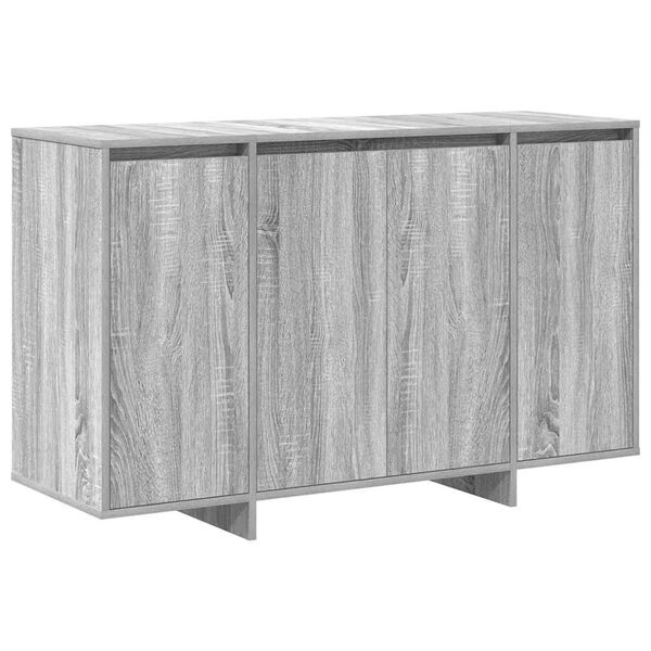 vidaXL Vitrina Gris sonoma 120 x 41 x 75 cm Madera contrachapada