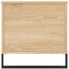 vidaXL Mesa de centro madera contrachapada roble Sonoma 90x44,5x45 cm