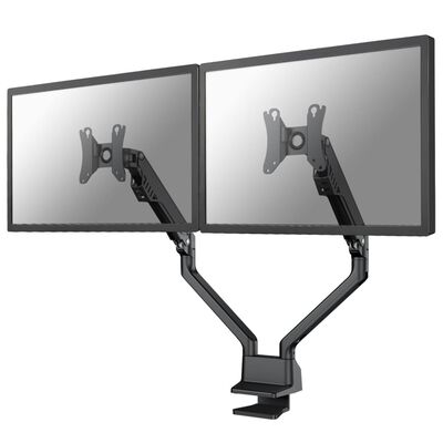 NewStar Soporte para 2 pantallas escritorio 10"-32" 47 cm negro