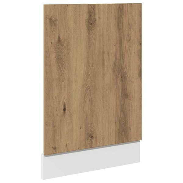 vidaXL Panel para lavavajillas "Lyon" roble artesanal 45x3x67 cm madera de ingeniería
