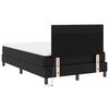 vidaXL Cama tipo Box Spring Negro 120 x 200 cm Cuero sint&eacute;tico