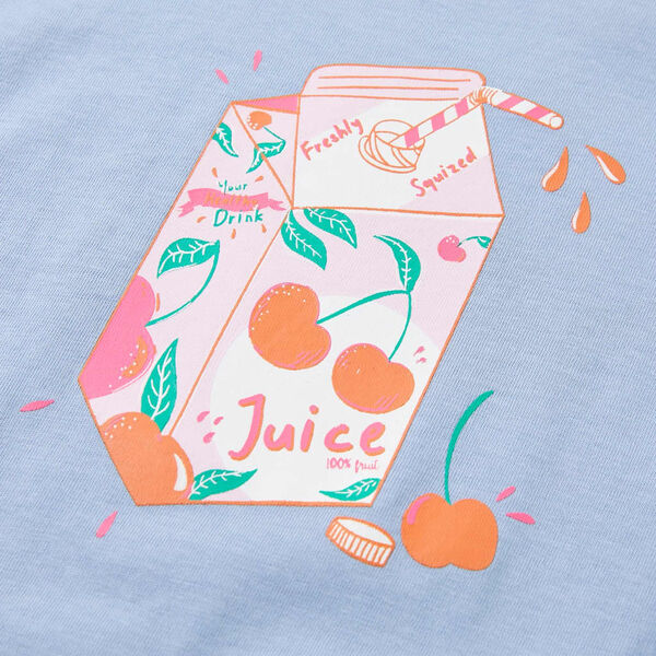 Camiseta infantil azul 140