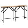 vidaXL Mesa Consola Roble artisan 140 x 29 x 75 cm