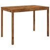 vidaXL Mesa de Bar para Jard&iacute;n Natural 147 x 88,5 x 105 cm