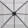 vidaXL Marquesina de jardín 3x3 m blanca