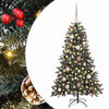 vidaXL &Aacute;rbol de Navidad artificial Verde 120 cm PVC, Pl&aacute;stico y Acero