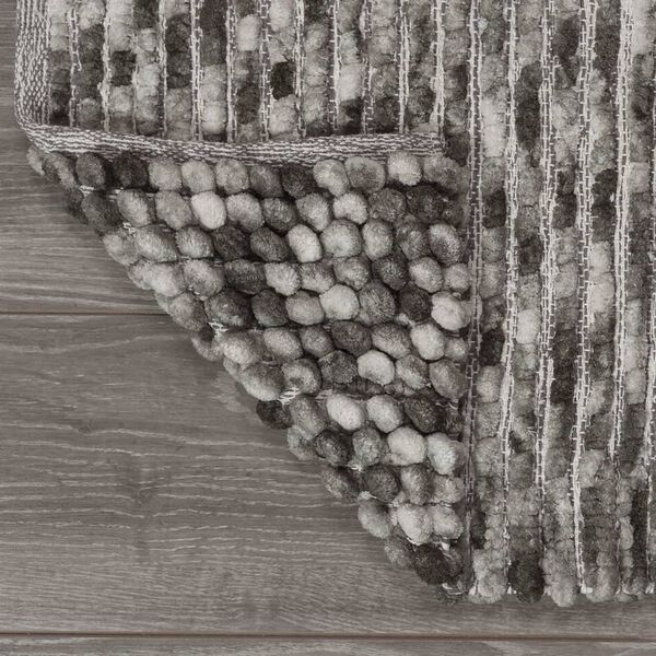 Sealskin Alfombra de ba&ntilde;o Vintage gris oscuro y blanco 50x80 cm