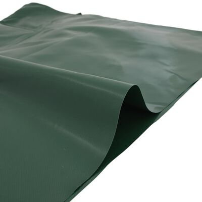 vidaXL Lona verde 1,5x10 m 650 g/m²