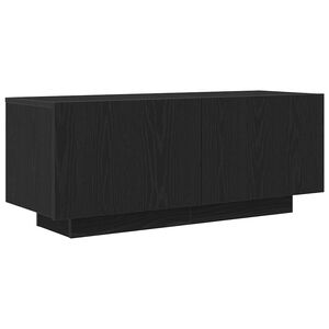 vidaXL Gabinete de TV Roble Negro 100 x 35 x 40 cm