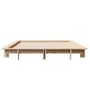 vidaXL Estructura de cama sin colchón madera de pino maciza 120x200 cm