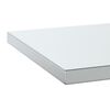 vidaXL Estantes de pared 2 uds acero inoxidable plateado 75x40x3 cm