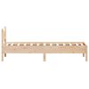 vidaXL Estructura de cama sin colch&oacute;n madera maciza de pino 90x190 cm