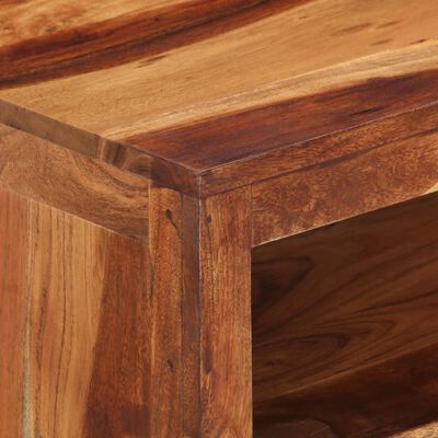 vidaXL Mesa de centro de madera maciza de acacia 84x49x40 cm