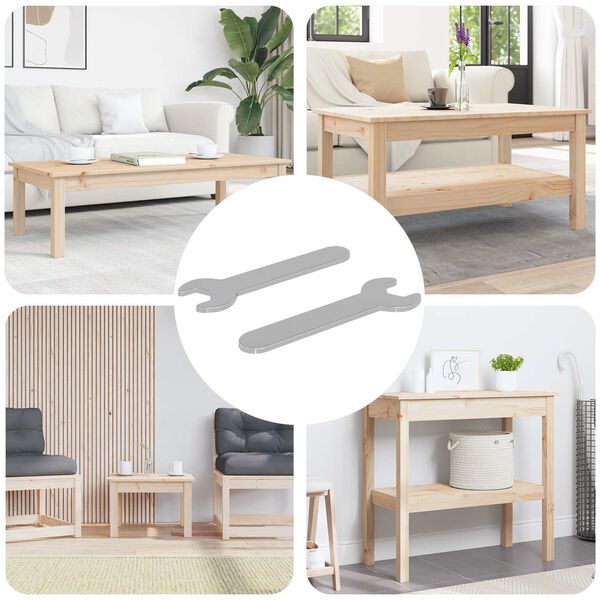 vidaXL Llave 2 pcs Plateado 10 mm Hierro