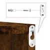vidaXL Estanterías de pared 4 pcs Marrón 26 x 15 x 26 cm