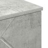 vidaXL Gabinete de Ba&ntilde;o con puerta Gris Concreto 30 x 31,5 x 61 cm