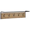 vidaXL Perchero Roble artisan 100 x 30 x 25 cm Madera de ingenier&iacute;a