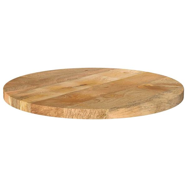 vidaXL Tablero de mesa redondo madera maciza de mango &Oslash; 40x2,5 cm