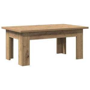 vidaXL Mesa de centro madera de ingenier&iacute;a roble artisan 100x60x42 cm