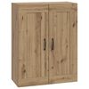 vidaXL Armario de Pared Roble artisan 69,5 x 34 x 90 cm