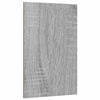 vidaXL Paneles Decorativos 12 uds. Gris Sonoma 40 x 60 x 0.27 cm