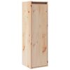 vidaXL Armario de pared 2 unidades madera maciza de pino 30x30x100 cm