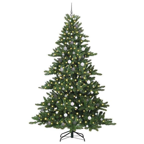 vidaXL &Aacute;rbol de Navidad artificial con ramas articuladas Verde 240 cm