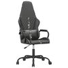 vidaXL Silla gaming con masaje cuero sint&eacute;tico color camuflaje y negro