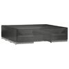 vidaXL Funda para muebles de jard&iacute;n 16 ojales cuadrada 240x240x55 cm