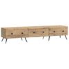 vidaXL Mueble de TV con caj&oacute;n Roble Artesanal 147 x 34,5 x 30 cm