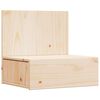 vidaXL Mesita de Noche Marr&oacute;n 42 x 32,5 x 40 cm Madera maciza de pino