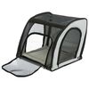 TRIXIE Silla de coche para mascotas gris y negro 44x40x37 cm