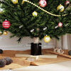 vidaXL Soporte para Árbol de Navidad 1.73 Negro 50 x 50 x 16 cm